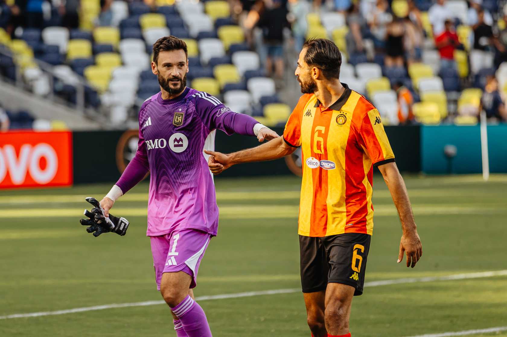 LAFC DROPS 1-0 DECISION TO ES TUNIS. Foto courtesy for Editorial
