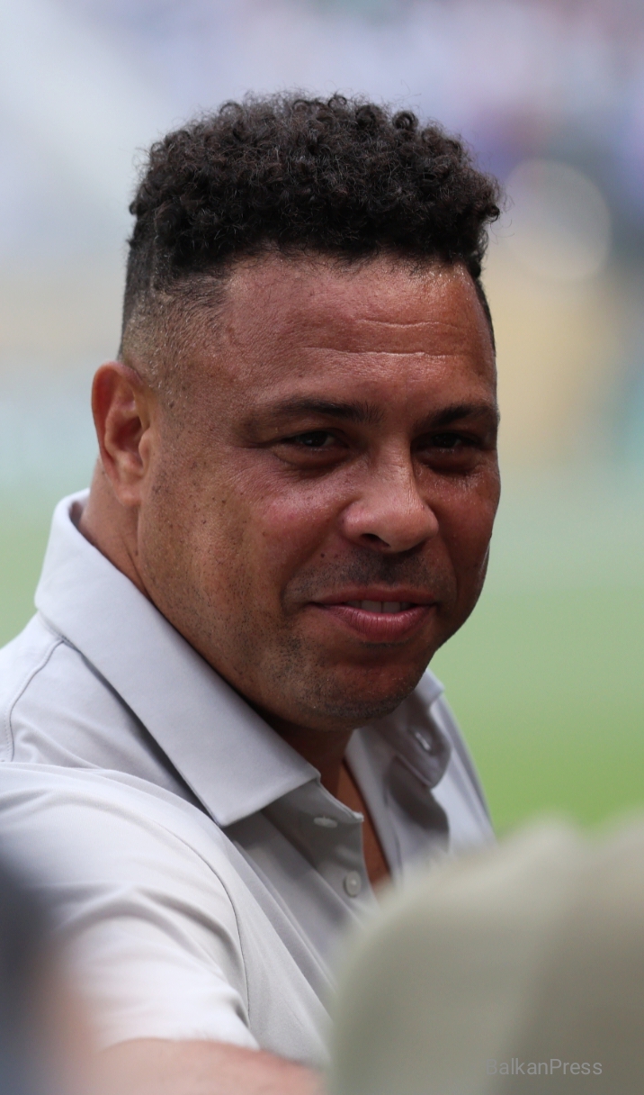 Ronaldo Nazário, the Brazilian football legend, attended the 2025 FIFA Club World Cup in MetLife Stadium, NJ PSG VS REAL MADRID match
