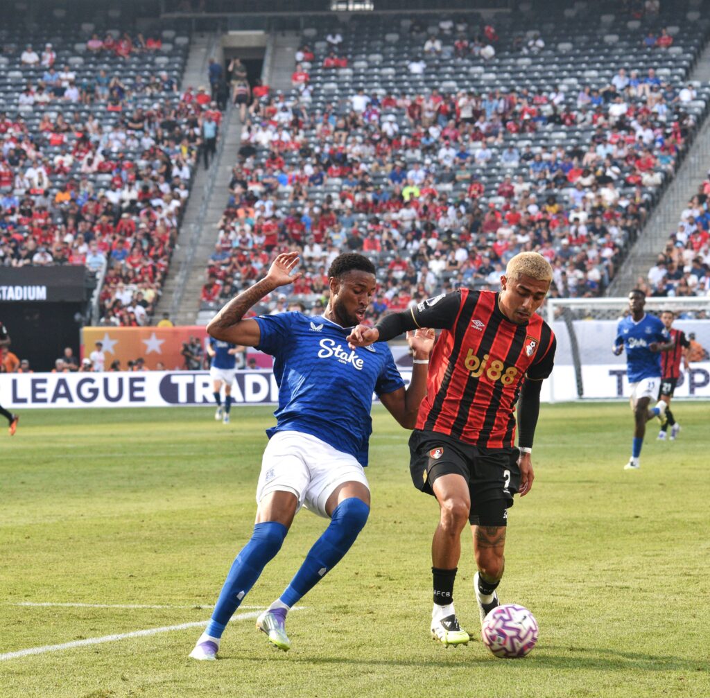 Bournemouth got their PL Summer Series 2025 vs Everton FC, MetLife Stadium, NJ. Foto credit Ita/BalkanPress