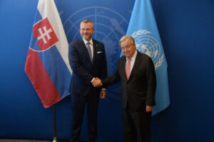H.E. Mr. Peter Pellegrini, President of the Slovak Republic. Foto credit Ita/BalkanPress