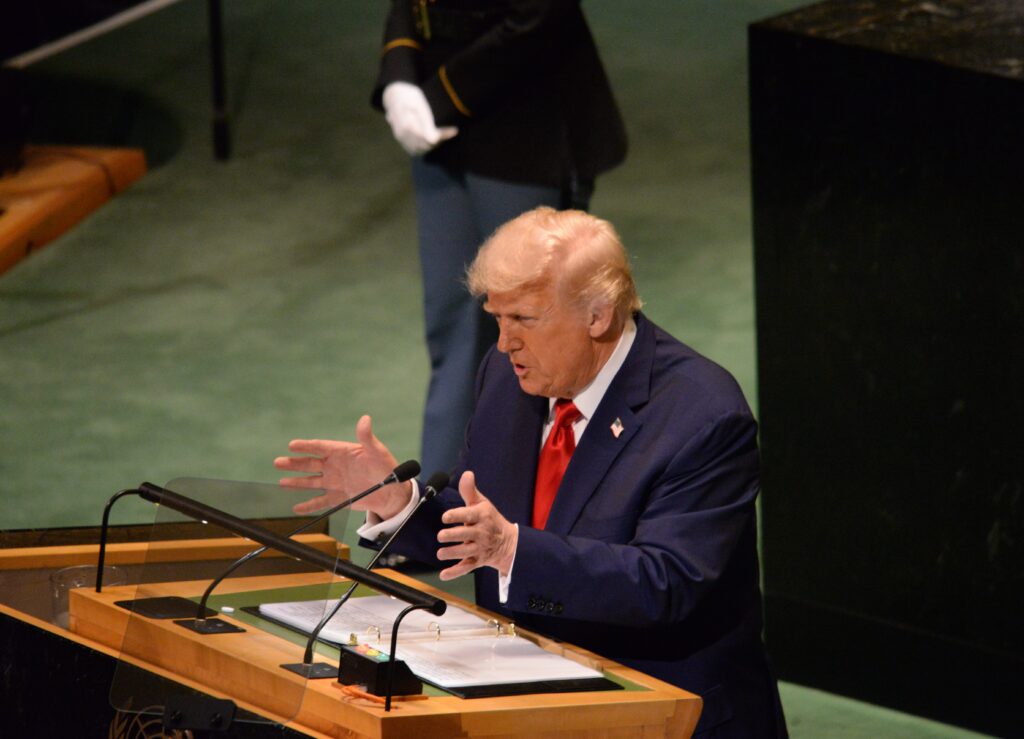 Trump UNGA 80